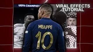 How to make viral football edit effects on After effects! AE 24 TUTORIAL🔥