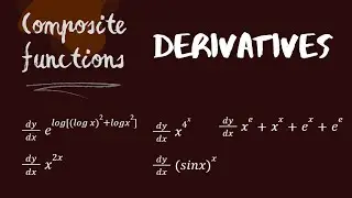 Derivatives of composite functions - 5