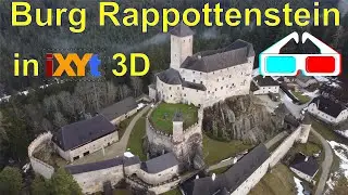 Burg Rappottenstein, Zwettl, Lower Austria in iXYt 3D red-blue anaglyph relax  video