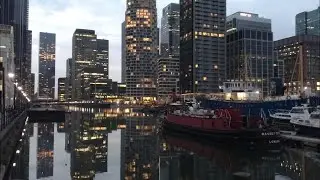 Canary Wharf | Isle of Dogs | Dollar Bay Place by night