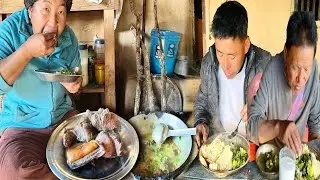 Traditional Village Style Deer Meat Soup And Meal Preparation @sarmilarai-ic3rz