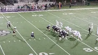 Spencer Porath 48 yard FG for Brownsburg