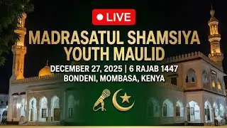 🔴#LIVE ||MIMBAR YA MSJD AQSWA|| 26 DEC 2025 ||5RAJAB 1447 ||MSJD AQSWA KISAUNI