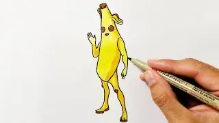 How to Draw Peely From Fortnite
