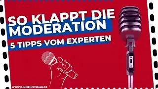 Moderieren lernen als DJ 🎤 5 Moderation Tipps