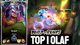 Wild Rift Olaf - Top 1 Olaf Gameplay - Challenger Ranked