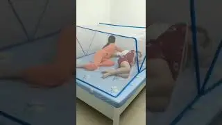 Classic Mosquito Net, Polyester, Foldable for Double Bed, Strong 30GSM, PVC Coated Steel  #shorts