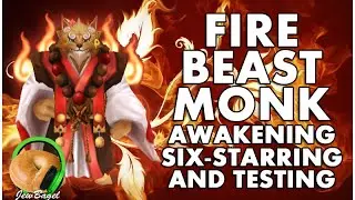 SUMMONERS WAR : Kumar the Fire Beast Monk - Awakening, 6-starring, and Gameplay