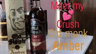old monk Amber 20years aged