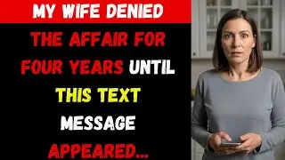 My Wife Denied Cheating for 4 Years , One Text Message Ended the Lies