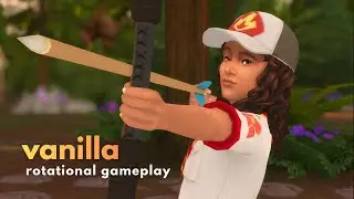 The Sims 4 Vanilla Longplay | Summer Camp, Father&rsquo;s Day, and Baby Milestones! ☀️