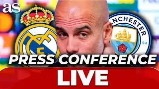 PEP GUARDIOLA EN DIRECTO | Rueda de prensa tras el REAL MADRID vs MANCHESTER CITY | Champions League