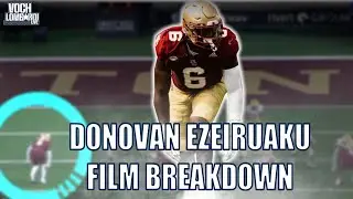 ✭ Dallas Cowboys EDGE Donovan Ezeiuaku Film Session All 22 highlight film session