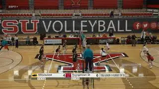 Highlights from the YSU vs Milwaukee volleyball game | October 24, 2025