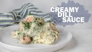 Warm Creamy Dill Sauce #shorts
