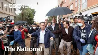 Anger erupts in Spain over flood response