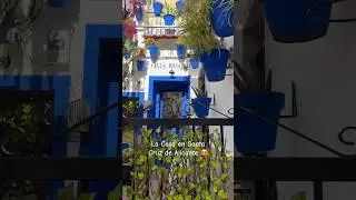 La casa m&aacute;s bonita de Alicante 😍💙 El barrio de Santa Cruz 🥰