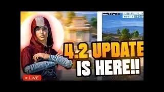 BGMI New Update 4.2 Live 🔥 New Mode + New Map | Rank Push Gameplay