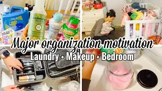 MAJOR LAUNDRY AND BEDROOM ORGANIZATION MOTIVATION