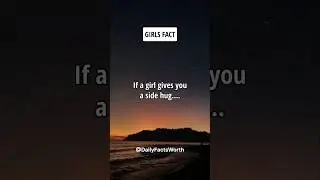 If a girl gives you a side hug.... #shorts