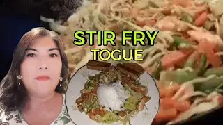 STIR FRY TOGUE ( MURANG ULAM)