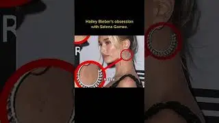 Hailey  bieber's obsession with Selena Gomez #selenagomez #haileybieber