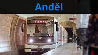 Metro B Anděl (advent 2025) | podzim 2025