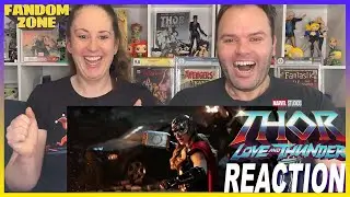 THOR LOVE AND THUNDER TRAILER REACTION | Marvel Studios' Official Teaser Trailer