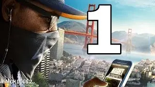 Watch Dogs 2 Walkthrough Part 1 - No Commentary Playthrough (PS4)