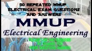 Qatar MMUP Exam / UPDA Exam Electrical