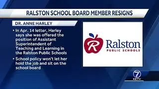 Ralston School Board member submits resignation letter