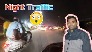 Gurgaon to Delhi Night Traffic | MCD Toll Ride | Real Night Vibes | ExcelRiderrVlogs