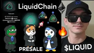 $LIQUID - ПРЕДВАРИТЕЛЬНАЯ ПРОДАЖА ТОКЕНОВ LIQUIDCHAIN ​​КАК КУПИТЬ ICO LIQUID CHAIN ​​SOLANA ETHE...