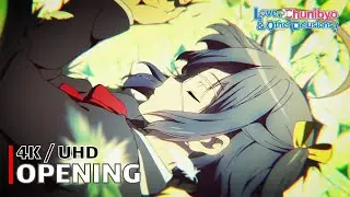 Chunibyo: Chuni-Shorts - Opening (Kimi e) | 4K UHD Creditless | Subtitles