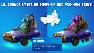 Giddy-Up/ Yee-Haw Skin Doing The Lil' Bounce Emote (Fortnite: Battle Royale)