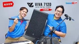 รีวิว : เปิดตัวใหม่! กับลำโพงแบรนด์ไทย VL AUDIO VIVA 712D ตู้ลำโพง Active 12 นิ้ว 2 ทาง 1,400 วัตต์