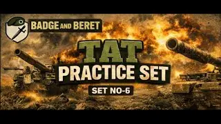 SSB TAT Practice Set-6 | 3 Pictures to Sharpen Your Story Writing