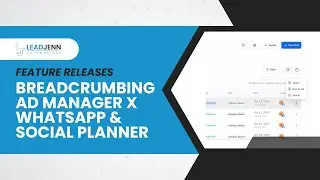 Breadcrumbing Ad Manager x WhatsApp & Social Planner