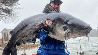 112 pound monster catfish!