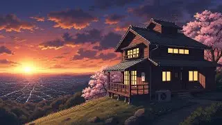 Peaceful Japanese Rooftop – Lofi Hip Hop Beats