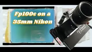 Shooting FP100C Peel Apart Film on a 35mm Camera! Mind-Blowing Instant Photography Magic!