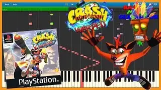 Toad Village (Medieval Stage Theme) - Crash Bandicoot 3: Warped - Piano Tutorial [Synthesia♫]