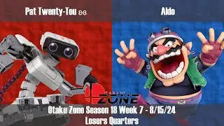 OZone18W7 - LQ - Pat Twenty-Tou [ROB] vs Aldo [Wario]