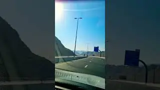 Beautiful road to Hatta (exclave of Dubai) #roadtrip #road #dubai #shorts #hatta #hattakayak #uae
