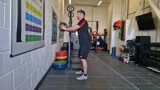 How to do the Standing Chest Throw