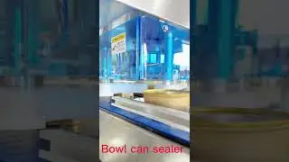 Can Sealer Machine for Bowl Can,Easy open peel off lid seamer Machine, Automatic Can Seaming Machine