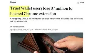 NEWSPAPER ANIMATION - TRUST WALLET HACK