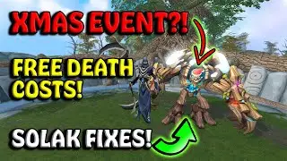 Christmas Event! - Death Cost Rework Update! - Solak Fixes! 06/12/21