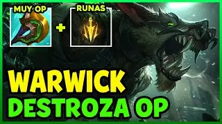 🔥 *LOBO OP* COMO JUGAR WARWICK JUNGLA S13 GU&Iacute;A ESPA&Ntilde;OL | TEMPORADA 13 LOL 2023