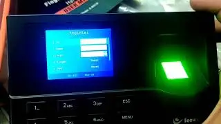 Secureye S-B8CB Unboxing, Setup & new registration, Add members, Finger Attendance with TCP/IP Port